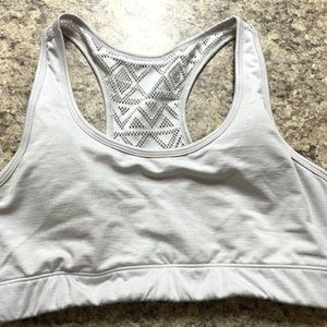 Zyia White Bomber Bra